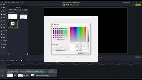 Qt56-QColorDialog(顔色選擇對話框)