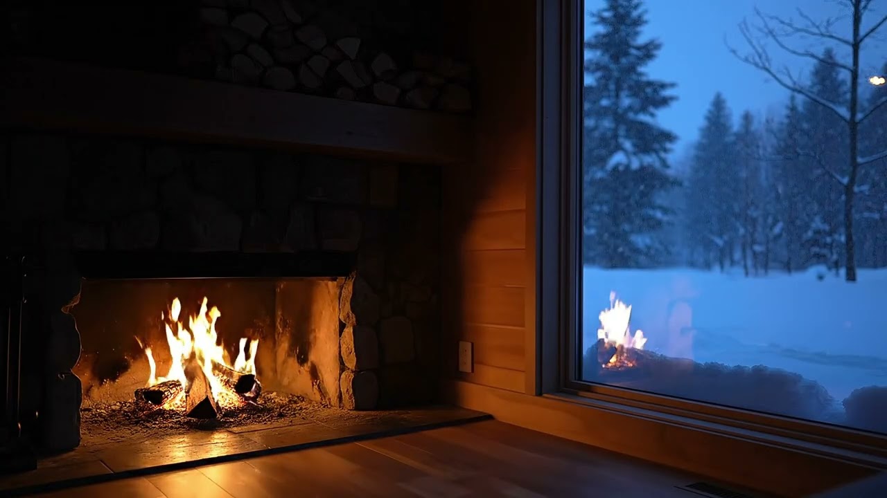 Calm Winter Morning & Soft Jazz Music ⛄ Relaxing Room Atmosphere with Warm Jazz Piano Music