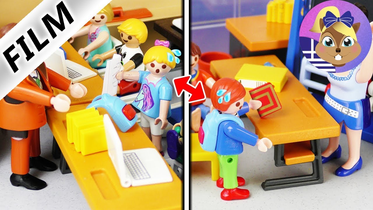Playmobil ταινία: Ανταλλαγή ασκήσεων! Όλα μια δικαιολογία; Παιδική ταινία οικογένεια Περιστέρη