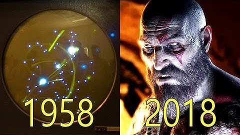 Evolution of Video Game Graphics 1958-2018