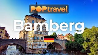 Walking in BAMBERG / Germany 🇩🇪- Cathedral to City Center - 4K 60fps (UHD)