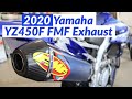 2020 YZ450F FMF 4.1 vs. Stock Exhaust