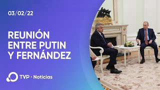 Reunin Cumbre Entre Vladimir Putin Y Alberto Fernndez