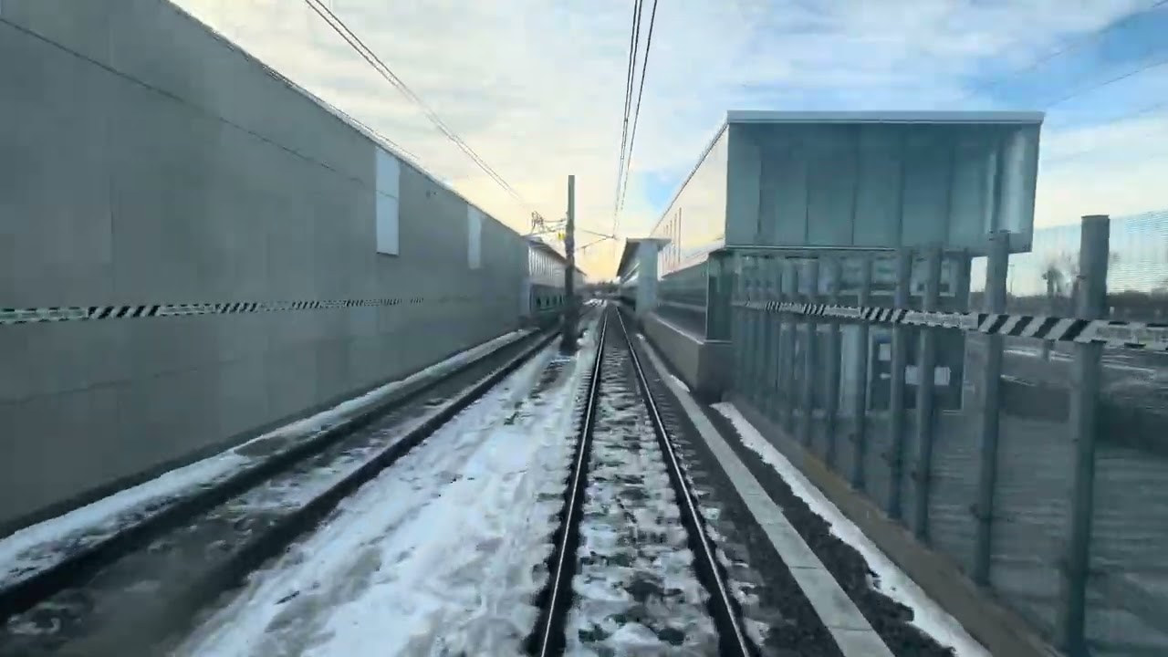 REM ride from Côte-de-Liesse to Sainte-Dorothée Part 1