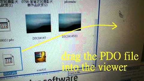 How to read a PDO file tutorial