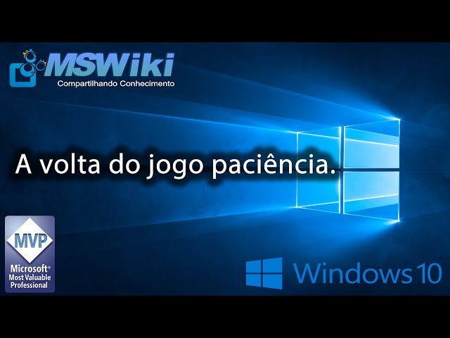 No Windows 10 você tem que pagar para jogar Paciência sem