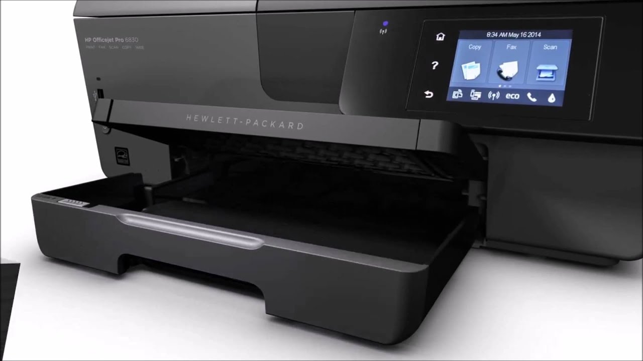 HP Officejet Pro 6830 - YouTube