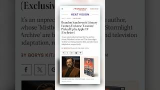 COSMERE ADAPTATION? Apple TV announces Mistborn, Stormlight Archive #booktok #booktube