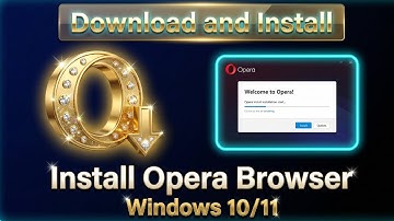 How to Download & Install Opera Browser on Windows (2025 Guide)