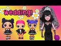 Sniffycat LOL Families ! Flower Girls at Mavis Wedding ! Toys and Dolls Fun for Kids