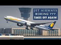 Jet Airways Boeing 777 Takes Off from Mumbai Airport Once Again, But for the Last Time!