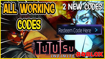 ✅2 NEW CODES✅5 WORKING CODES for🔥JUJUTSU INFINITE🔥⚔️WORLD BOSSES🔥Roblox 2025🔥JUJUTSU INFINTE ROBLOX