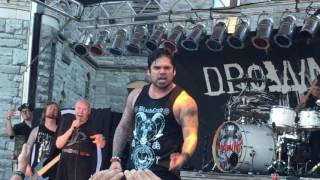 82 year old John Hetlinger and Drowning Pool preform at ink in the clink