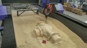 AccTek 4Axis cnc router machine AKM1325-4A