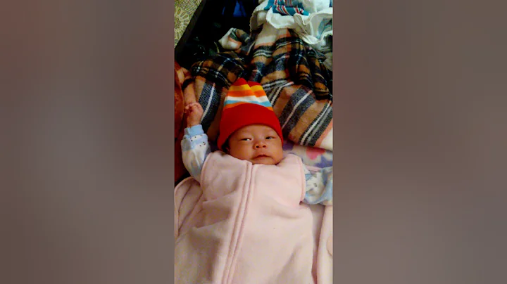 Karenni baby Jeremiah hay