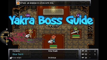 Chrono Trigger Tips and Tricks - Boss #1: Yakra guide