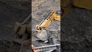 Excavator 6020B Loading Cat 785#shorts