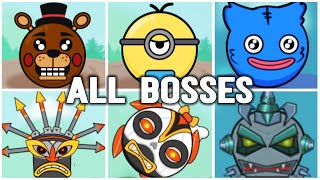 Red Ball Super Roller Multi-Heroes Fight All Bosses (Android, iOS) screenshot 4