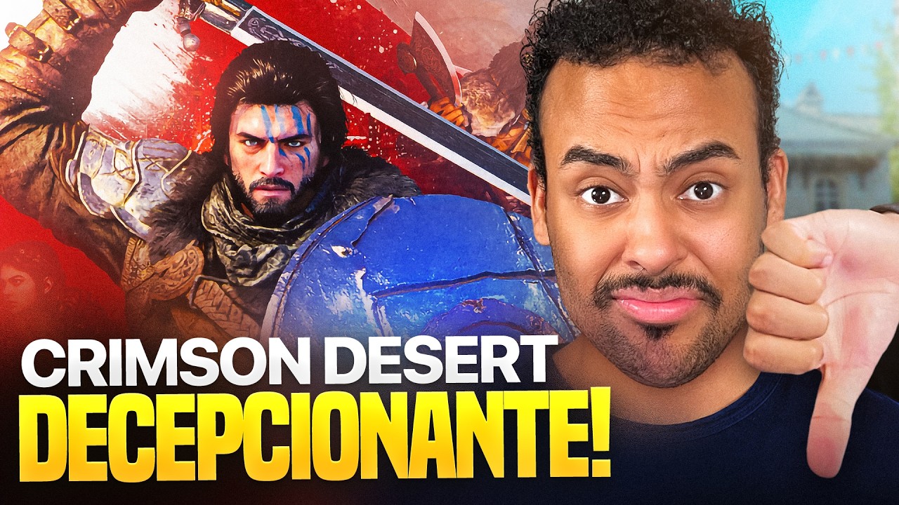 CRIMSON DESERT É DECEPCIONANTE!! | Análise completa!