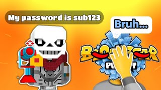 Celebrity I put my password as username in BlockStarPlanet… Wealth