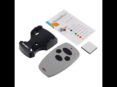 Пульт-брелок DoorHan Transmitter 4-канальний (сірий), відео 1