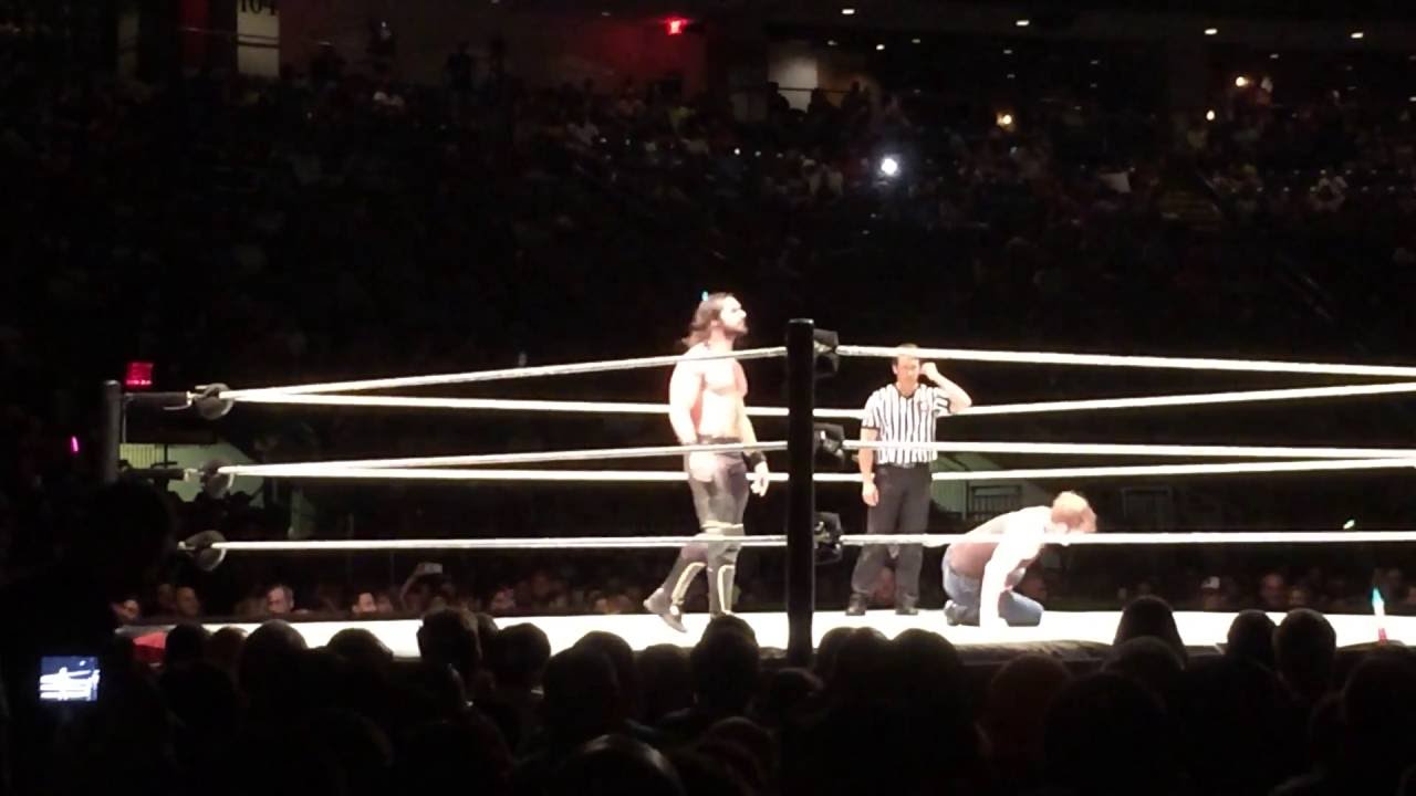 Ambrose vs Rollins vs Styles - WWE SS Heatwave Tour 7/15/16 Part 2
