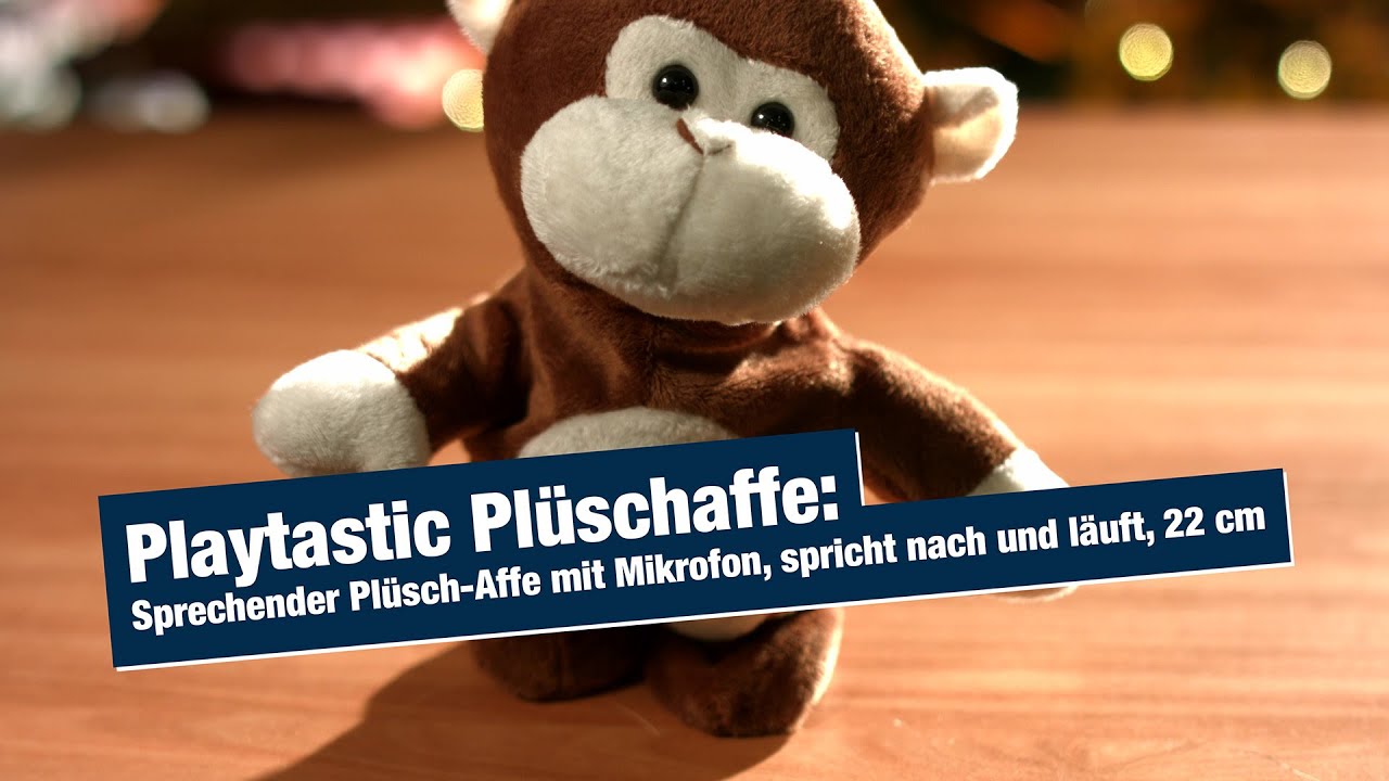 Pluch Parlant 22 Cm Avc Microphon Intégré - Prroqut