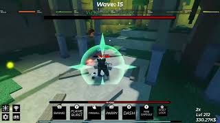 Flame Staff (Featuring Skeletal System Accessory...) vs Viz'kel - Wave Defense: OVERDRIVE!