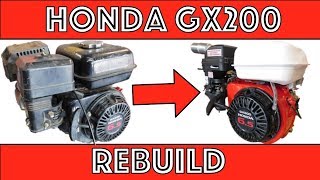 Honda GX200 Rebuild!