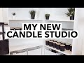 REVAMPING MY CANDLE STUDIO WITH IKEA FURNITURE | + Sixteen Seventeen Vessel Unboxing!