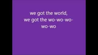 Icona Pop - We Got The World - lyrics