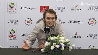 Alexander Bublik - Semifinals Press Conference - 2024 Dubai Duty Free Tennis Championships