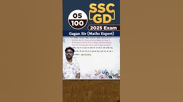 SSC GD Maths by Gagan Pratap sir #ssc #sscgd #mathstricks #education #trendingshorts #viralvideo