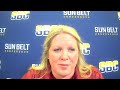 #SunBeltWBB: Brooks Donald Williams, ULM (W) Media Availability