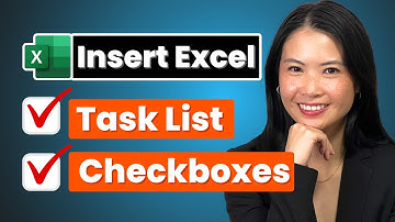 Insert Checkboxes for your Tasklist in Excel in LESS THAN 2 MINS