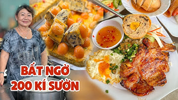 Tiệm cơm tấm Cây Gõ ngày bán 200 KÍ sườn, 12 ổ chả bự chảng | Địa điểm ăn uống