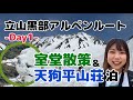 天狗平山荘に泊まって春の立山へ。絶景を楽しんでいたら雷鳥さんが現れた！！【立山登山①】