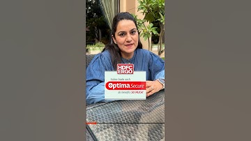 HDFC ERGO Optima Secure Explained ✅ #shorts