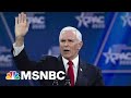 Why Mike Pence Is In A 'Tough Spot' Politically