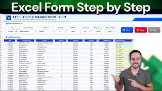 Create an Excel Form to Add, Edit and Delete Data with ChatGPT and VBA
