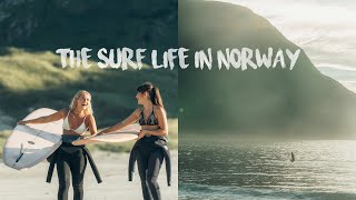 Surfing glassy conditions in Norway!! - HODDDEVIK VLOG