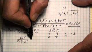 11. o. Kombinatorika 02 - Ismétléses permutáció (feladatokat lásd a leírásban)