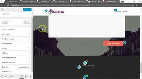 Edit Footer in Zerif Lite Theme For WordPress