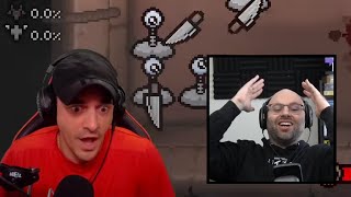 Northernlion Reacts To Dan Gheesling Doing The "Delete This" Isaac Challenge - "T Melt"