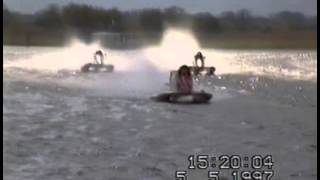 F4 Catamaran 2 boat flip Oulton Broad 1997