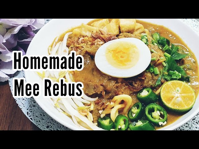 Singapore Homemade Mee Rebus / Mie Rebus Singapore class=