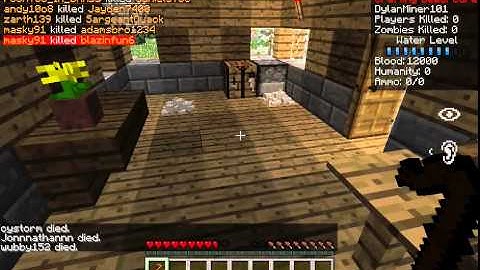 The Official Crafting Dead  Part 1  PERFECT ONLINE ZOMBIE SERVER (Dylanminer101 view)