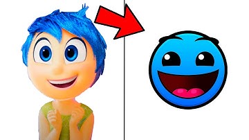 Inside Out 2 And Theit Favourite Geometry Dash Faces ( Fire In The Hole )