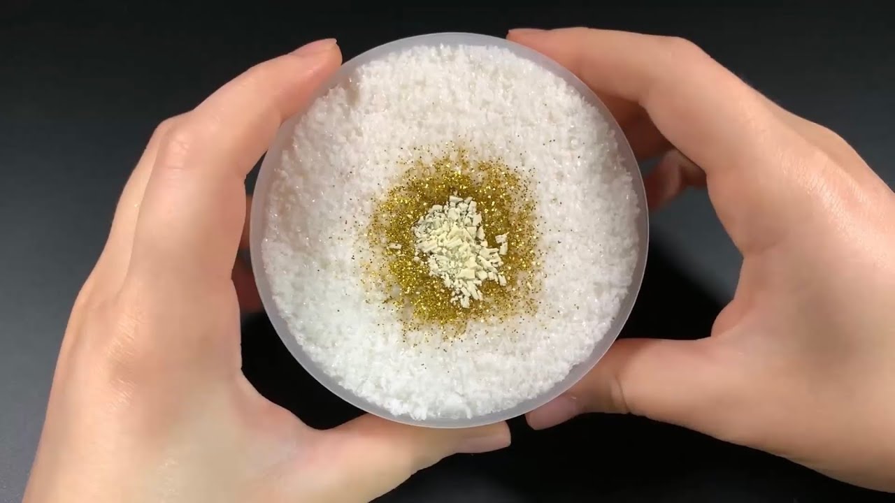 촉감류 슬라임 처음 만졌던 날🙉