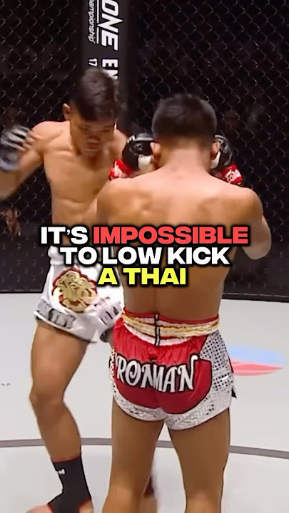 Muay Thai kick defense is the best! #honeybadgerhour #muaythai